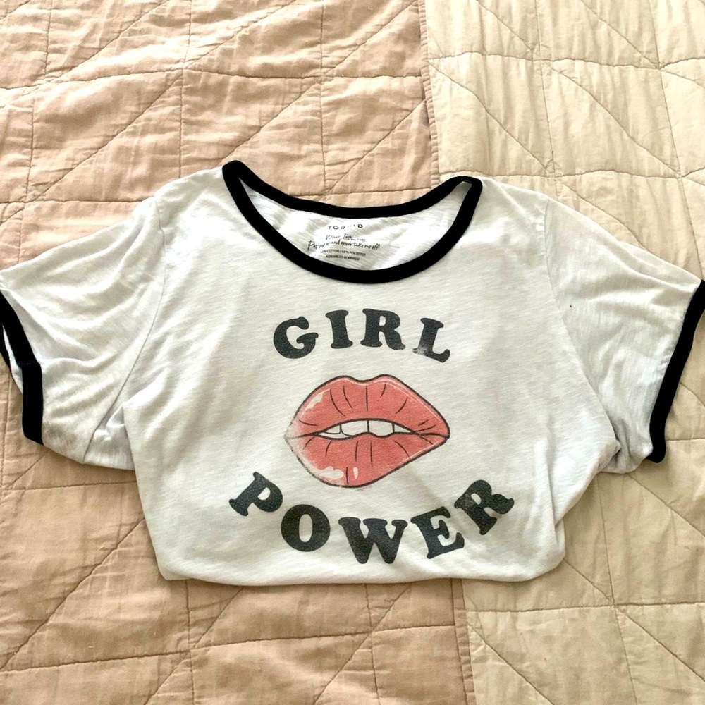 Torrid Girl Power crop top